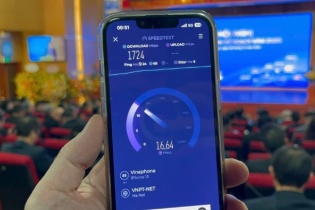 Tốc độ Internet di động Việt Nam lần đầu tiên đứng thứ 22 thế giới