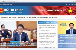 Cổng thông tin điện tử Bộ Tài chính đạt hơn 153 triệu lượt truy cập