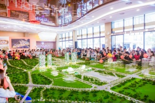 Ra mắt văn phòng bán hàng và sa bàn dự án Hoang Huy New City