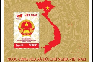 Phát hành đặc biệt bộ tem kỷ niệm 80 năm Quốc khánh Việt Nam