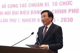 Đại hội đầu tiên của Đảng bộ Chính phủ theo mô hình mới