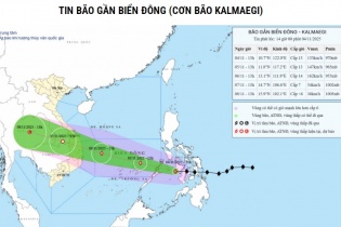 Thủ tướng yêu cầu các Bộ, ngành, địa phương chủ động phòng tránh, ứng phó với bão KALMAEGI