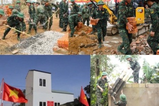 Chiến dịch Quang Trung: Hoàn thành sửa chữa 100% các nhà bị hư hỏng 