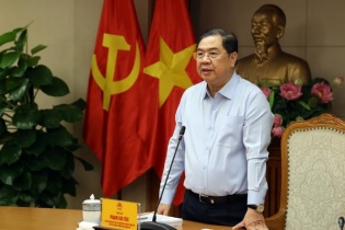  Phó Thủ tướng Thường trực Chính phủ Phạm Gia Túc làm việc với Đảng ủy Chính phủ