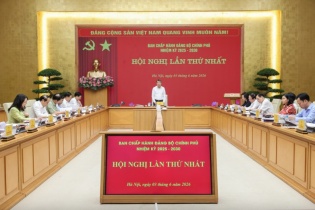 Hội nghị lần thứ nhất Ban Chấp hành Đảng bộ Chính phủ nhiệm kỳ 2025 – 2030