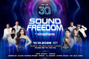 Sound Freedom by VinaPhone 2026 trở lại: “Tần số 30” khuấy động hành trình kỷ niệm 30 năm VinaPhone