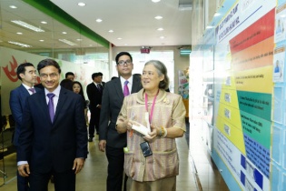 Công chúa Thái Lan thăm nhà máy Unilever Việt Nam tại Củ Chi