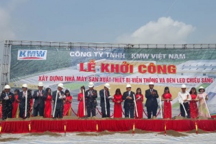 KMW khởi công dự án 100 triệu USD ở Hà Nam