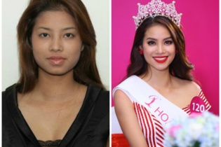 Những hình ảnh "không thể tin nổi" của Phạm Hương trước khi thành Hoa hậu Hoàn vũ 2015