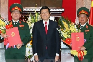 Thượng tướng Ngô Xuân Lịch, Đỗ Bá Tỵ được thăng hàm Đại tướng