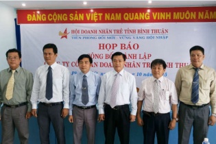 Ra mắt Công ty cổ phần Doanh nhân trẻ Bình Thuận