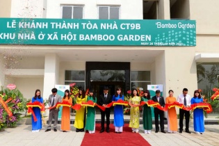 CEO Group khánh thành tòa CT9B dự án Nhà ở xã hội Bamboo Garden