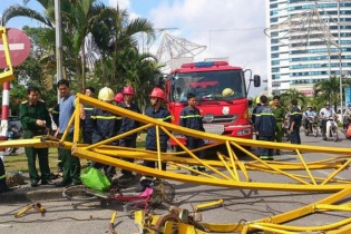 Hải Phòng thông tin ban đầu về vụ sập cần cẩu gây chết người