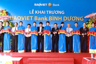 Khai trương BAOVIET Bank Bình Dương