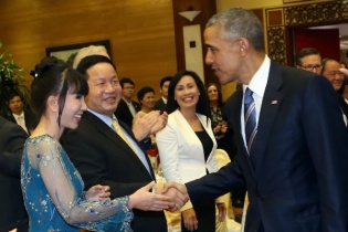 Chủ tịch FPT Trương Gia Bình gặp Tổng thống Obama