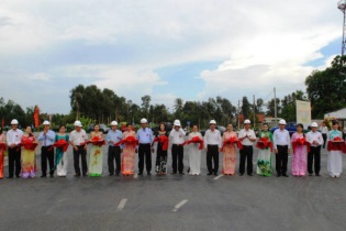 Long An: Khánh thành dự án BT ngành giao thông đầu tiên vốn hơn 400 tỷ