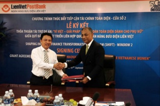 LienVietPostBank tài trợ Dự án Ví Việt dành cho phụ nữ
