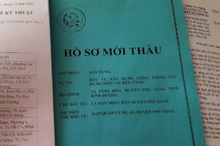 Gói thầu cầu Bến Tăng (Bình Dương): Bùng nhùng làm rõ hồ sơ dự thầu