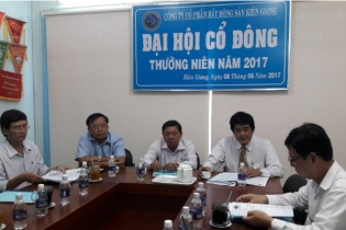 HĐQT CTCP Bất động sản Kiên Giang tự nguyện không nhận lương và thù lao năm 2017