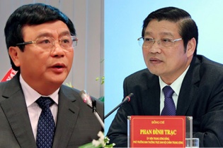 Trưởng ban Nội chính và Giám đốc Học viện Chính trị Quốc gia vào Ban bí thư Trung ương Đảng