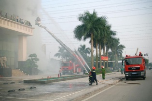 Tập đoàn Nam Cường đồng loạt triển khai tập huấn nghiệp vụ phòng cháy chữa cháy tại các khu đô thị