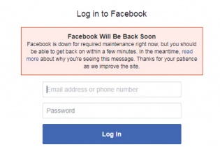 Facebook gặp sự cố "sập" toàn cầu, phải lên Twitter thông báo