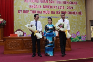 Kiên Giang có tân Chủ tịch UBND và HĐND tỉnh
