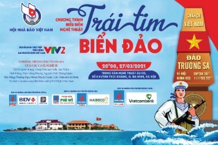 Sắp diễn ra chương trình nghệ thuật đặc sắc Trái tim biển đảo