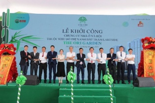 Đà Nẵng: Khởi công dự án Nhà ở xã hội và chung cư chất lượng cao Bàu Tràm - The Ori Garden