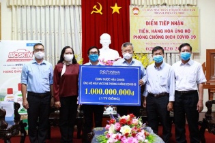 Dược Hậu Giang tiếp tục chung tay cùng cả nước phòng dịch Covid - 19