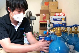 Doanh nhân sáng lập "ATM Oxy" mong muốn giúp đỡ tất cả bệnh nhân F0 tại TP.HCM
