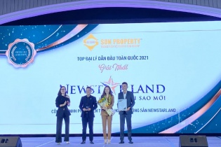 NewstarLand - Top 1 đại lý phân phối dẫn đầu toàn quốc Sun Property năm 2021