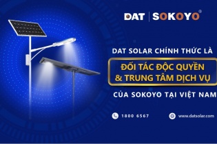 DAT Solar  chính thức là Đối tác độc quyền và Trung tâm Dịch vụ của Sokoyo tại Việt Nam