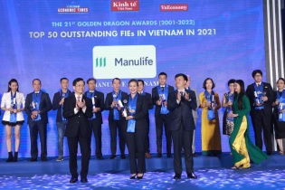 Manulife Việt Nam được vinh danh dẫn đầu về các dịch vụ, sản phẩm sức khỏe số hóa của năm