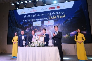 Tâm điểm lễ ký kết hợp tác chiến lược Khu biệt thự nghỉ dưỡng Dalat Pearl