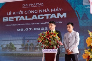 Dược Hậu Giang xây dựng nhà máy Betalactam chuẩn GMP toàn cầu