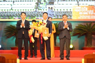 Khu đô thị DIC Victory Hậu Giang được trao Giấy chứng nhận đăng ký đầu tư điều chỉnh