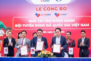 VNPAY đồng hành và tài trợ các đội tuyển Bóng đá Quốc gia Việt Nam