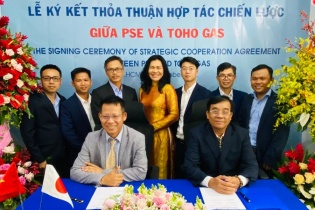 Toho Gas tham gia thị trường khí đốt tại Việt Nam 