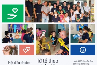 Manulife Việt Nam thúc đẩy nhân viên làm điều tốt trong cộng đồng với chiến dịch "Một điều Tốt đẹp"