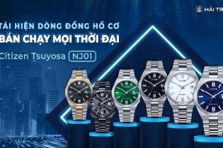 Các mẫu đồng hồ Citizen nam đẹp, bán chạy nhất vừa ra mắt