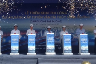 Triển khai xây dựng 2 cầu vượt sông Đuống trên hành lang đường thủy số 1
