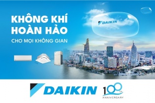 Daikin - Chuyên gia không khí hàng đầu Nhật Bản kỷ niệm 100 năm thành lập