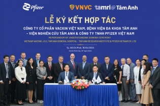 Pfizer Việt Nam, VNVC và Tâm Anh hợp tác nâng cao giải pháp sức khỏe tại Việt Nam