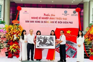 "Bản hùng ca Điện Biên Phủ" của nghệ sĩ nhiếp ảnh Triệu Đại