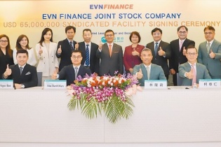 EVNFinance ký kết thành công gói vay hợp vốn với 6 ngân hàng hàng đầu Đài Loan