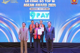 9Pay được vinh danh trong Top 10 Thương hiệu tiêu biểu ASEAN 2024