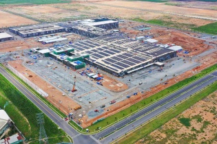 [Ảnh] Tiến độ xây dựng nhà máy 1,3 tỷ USD của Tập đoàn Lego tại Bình Dương