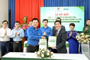 Amway Việt Nam và Trung ương Đoàn  thực hiện hoạt động cộng đồng trên toàn quốc