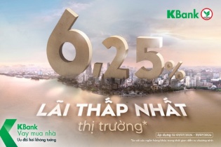 KBank duy trì gói vay lãi thấp nhất thị trường, giữa xu hướng lãi suất huy động tăng trở lại